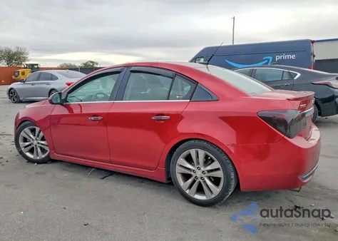 2012 Chevrolet Cruze Ltz из США, поврежденный, VIN 1G1PH5SC9C7239384